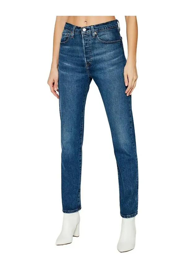 Levi's Slim-fit Jeans Blå, Dam