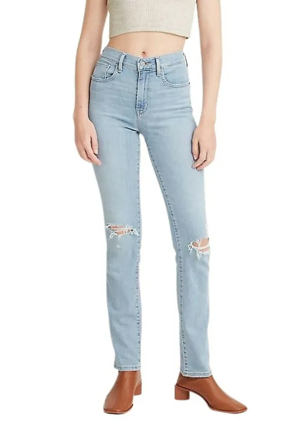 Levi's Slim-fit Jeans Blå, Dam