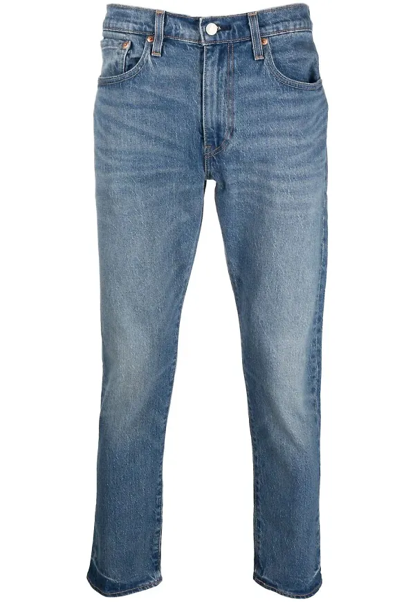Levi's slim fit-jeans - Blå