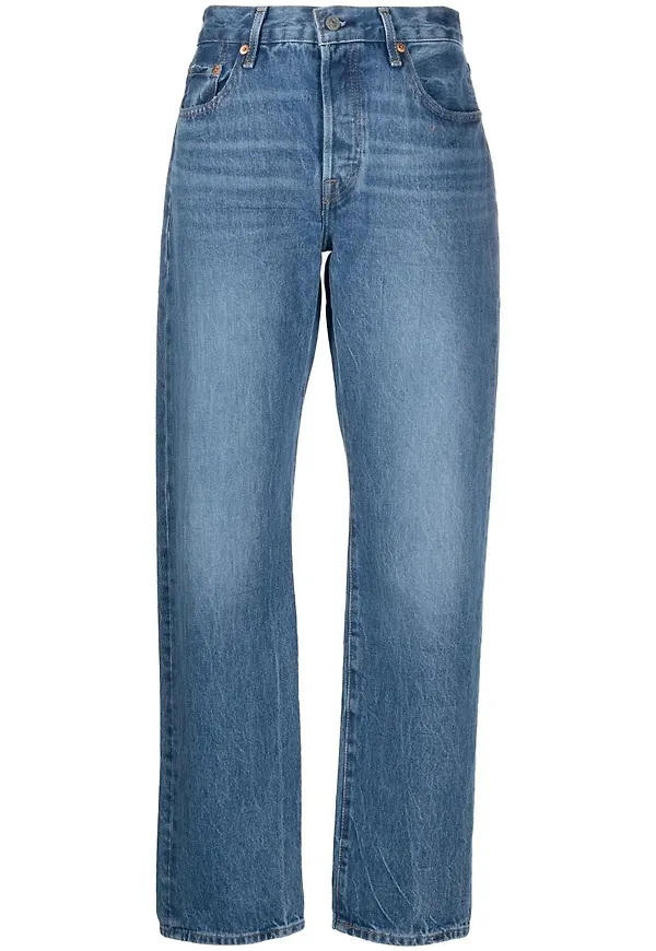 Levi's straight-jeans - Blå