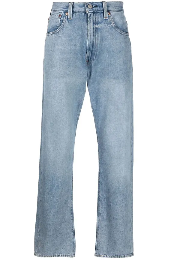 Levi's straight-jeans - Blå