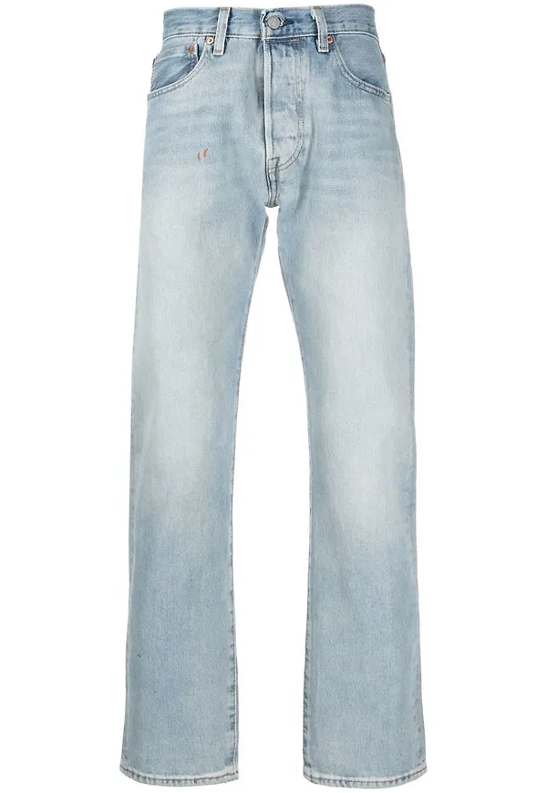 Levi's straight-jeans - Blå