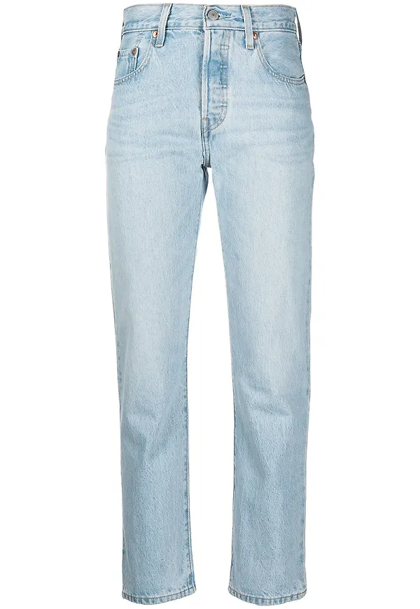 Levi's straight-jeans - Blå