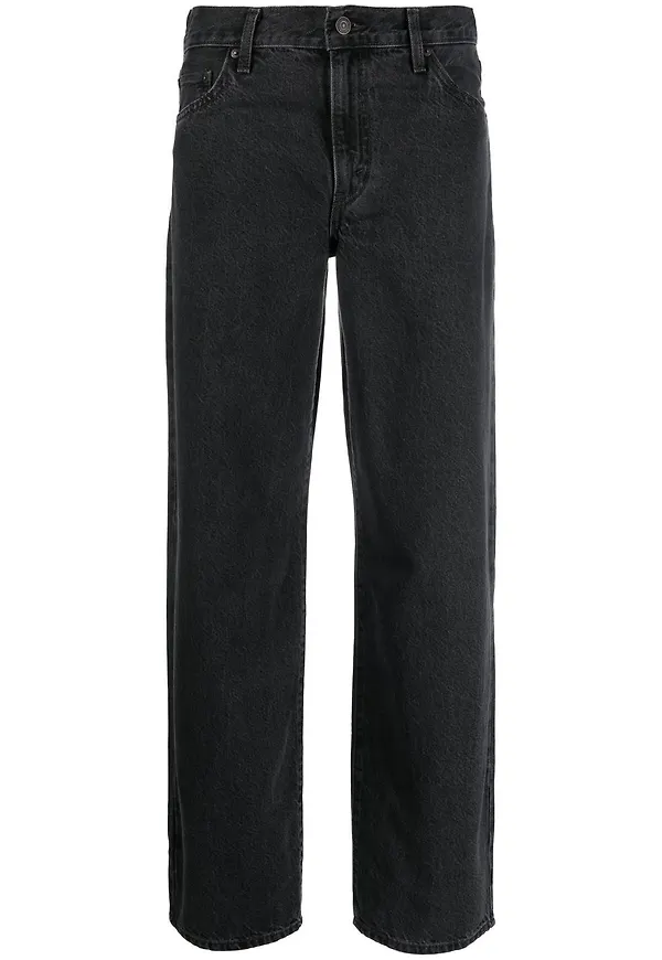 Levi's straight-jeans - Svart