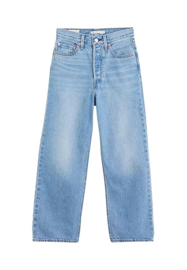 Levi's Straight Jeans Blå, Dam