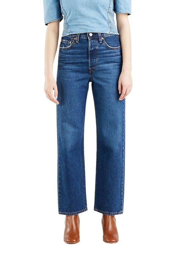 Levi's Straight Jeans Blå, Dam