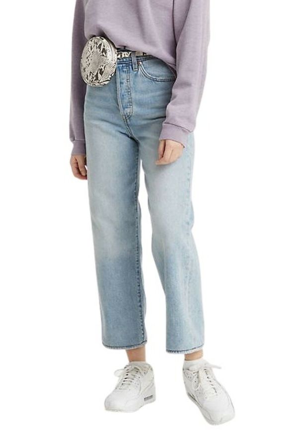 Levi's Straight Jeans Blå, Dam