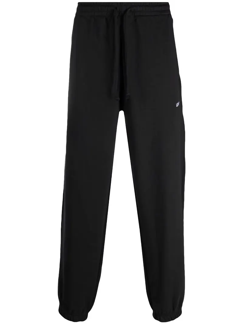 Levi's sweatpants med broderad logotyp - Svart