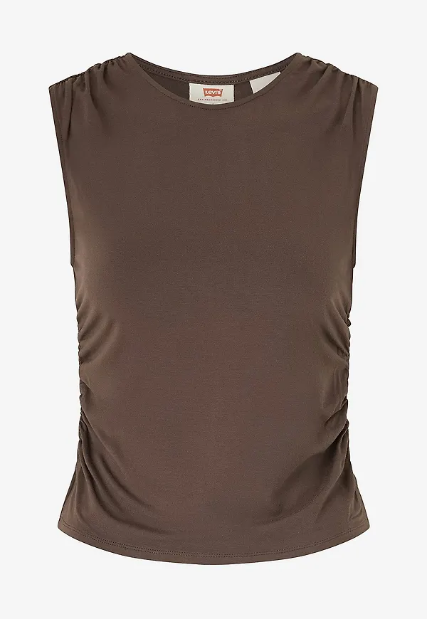 Levi's - Topp Crystal Ruched - Brun