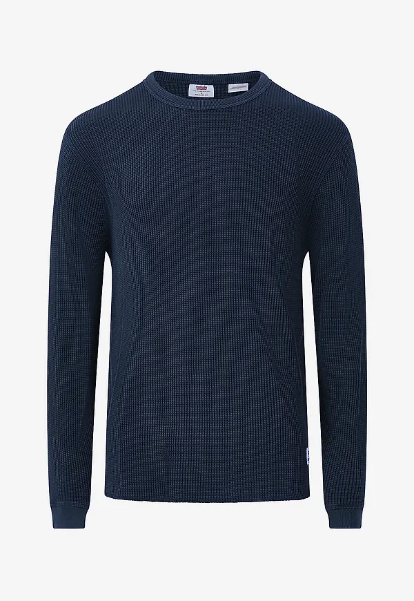 Levi's - Tröja LS Rlx Thermal - Blå