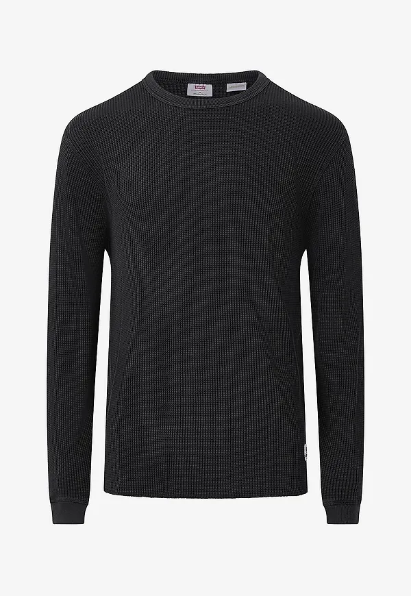 Levi's - Tröja LS Rlx Thermal - Svart