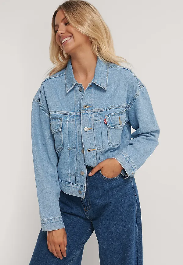 Levi's Truckerjacka - Blue
