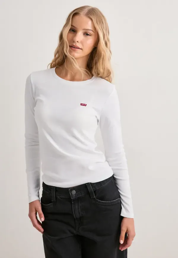 Levi's - Vit - 2pack Essential Ls Tee