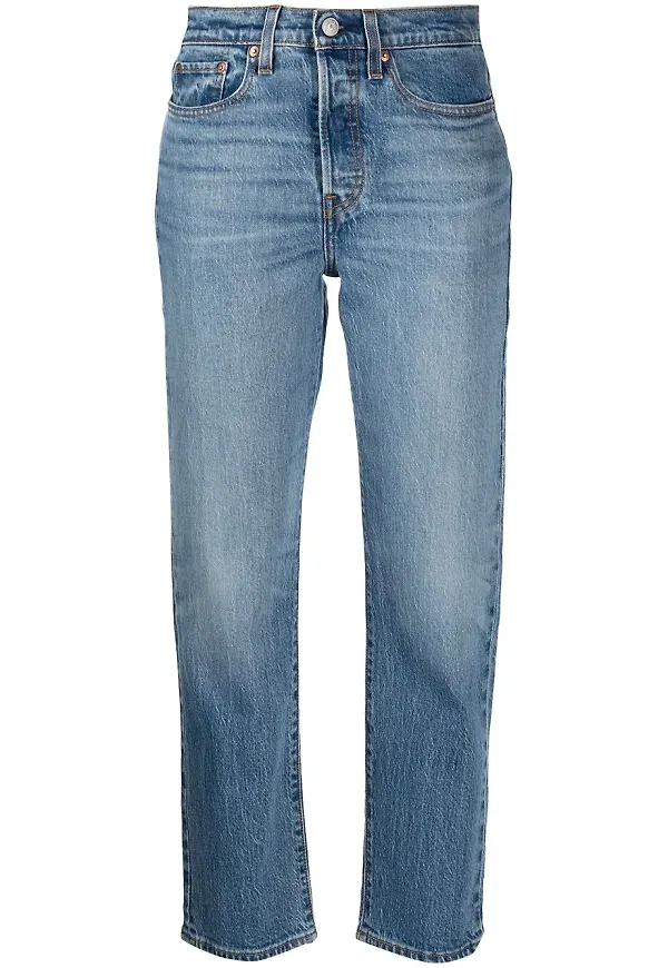 Levi's Wedgie straight-jeans - Blå