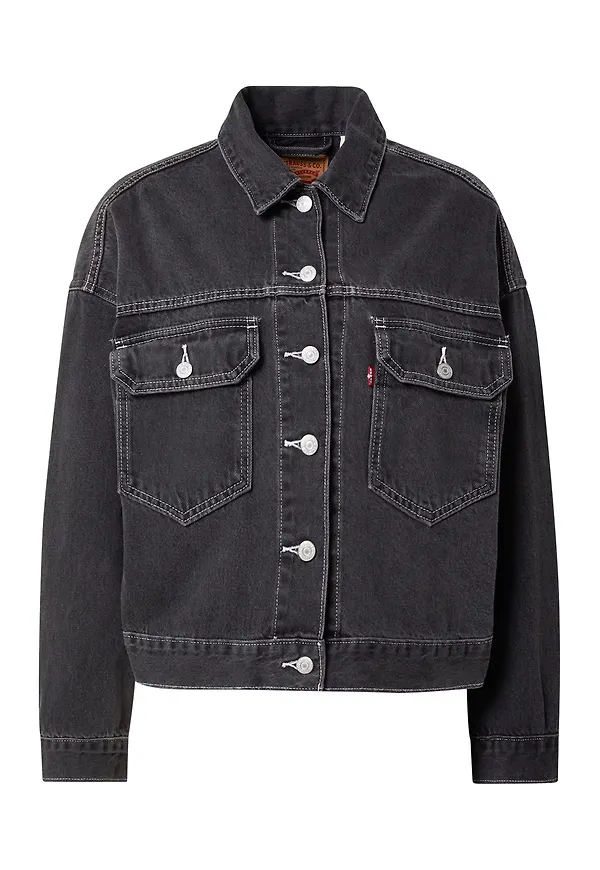 LEVI'S Övergångsjacka svart denim