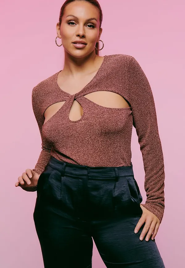 Lexi glitter top
