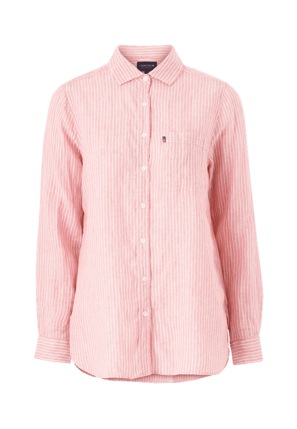 Lexington - Linneskjorta Isa Linen Shirt - Rosa - 34/36