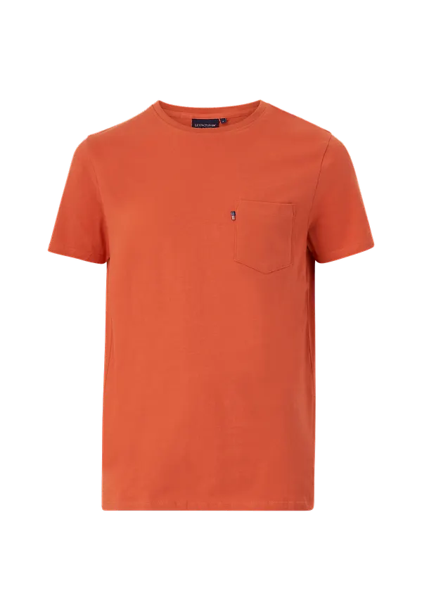 Lexington - T-shirt Travis Organic Cotton Tee - Orange - S
