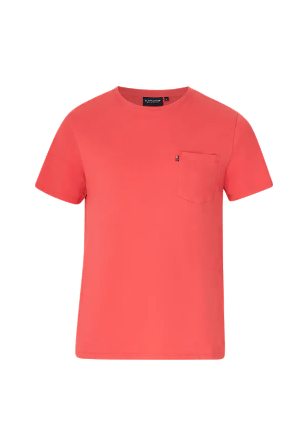 Lexington - T-shirt Travis Organic Cotton Tee - Röd - XL