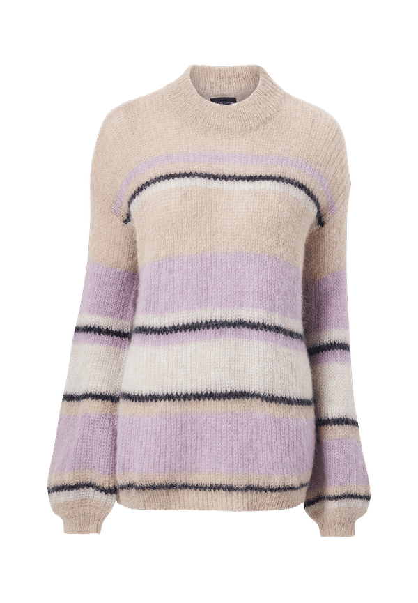Lexington - Tröja Paris Alpaca Blend Sweater - Rosa