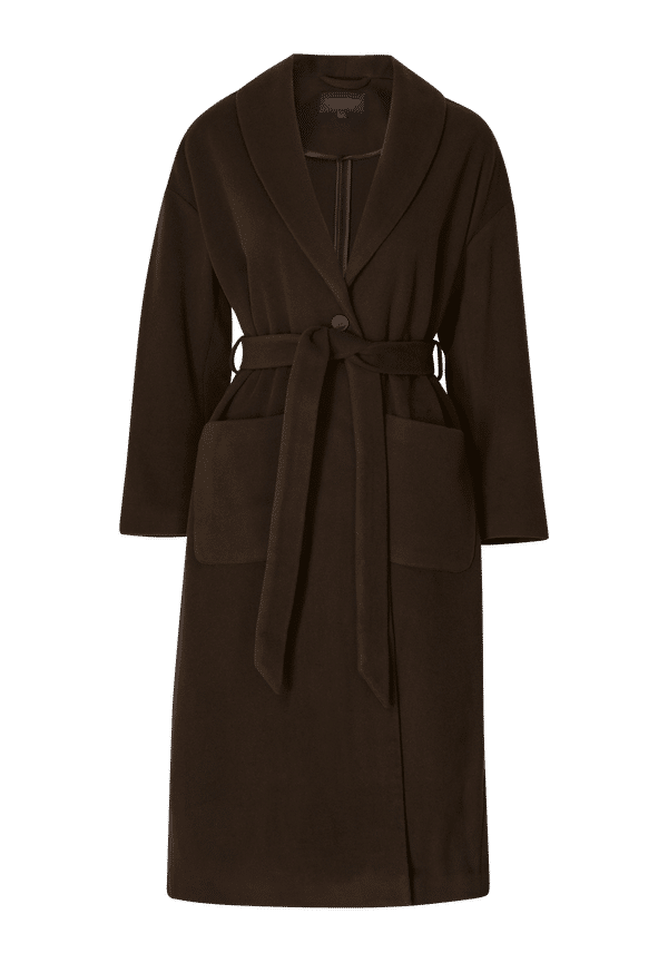 Lexington - Ullkappa Nathalie Wool/Cashmere Blend Coat - Brun - 38/40