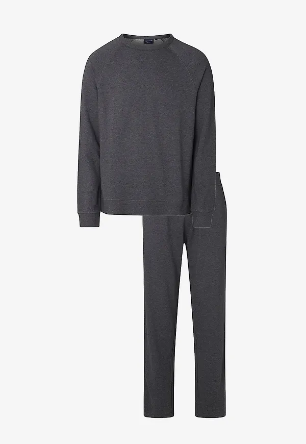 Lexington - Alfred Jersey Pyjamas Set - Grå