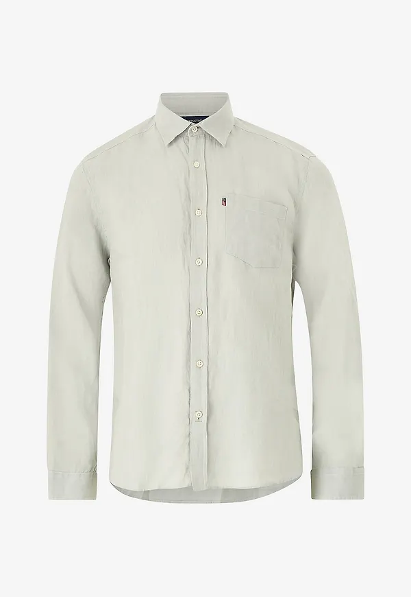 Lexington - Skjorta Ryan Linen Shirt - Grön