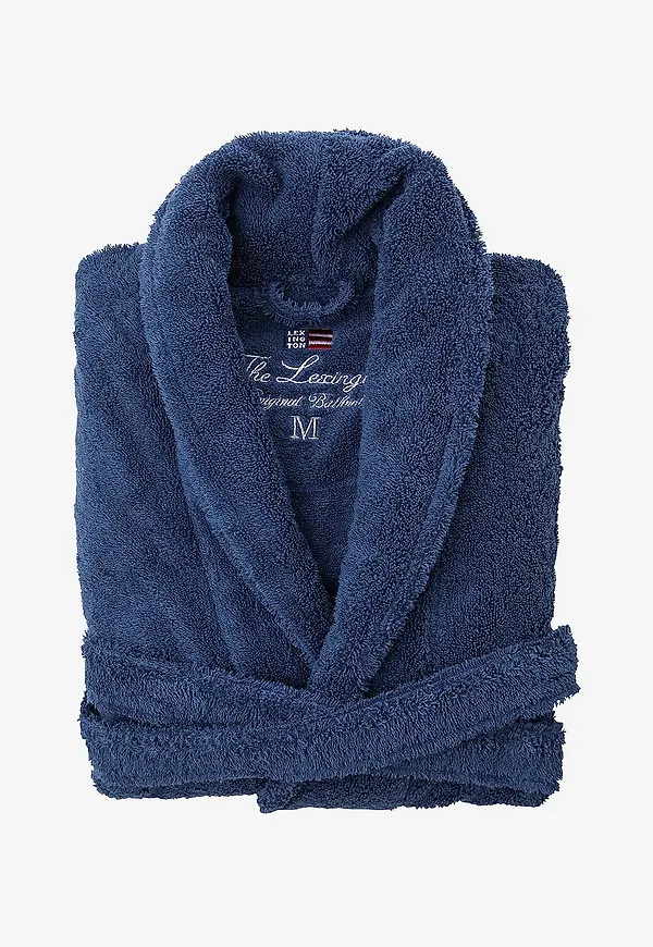 Lexington - Badrock Lexington Original Bathrobe - Blå