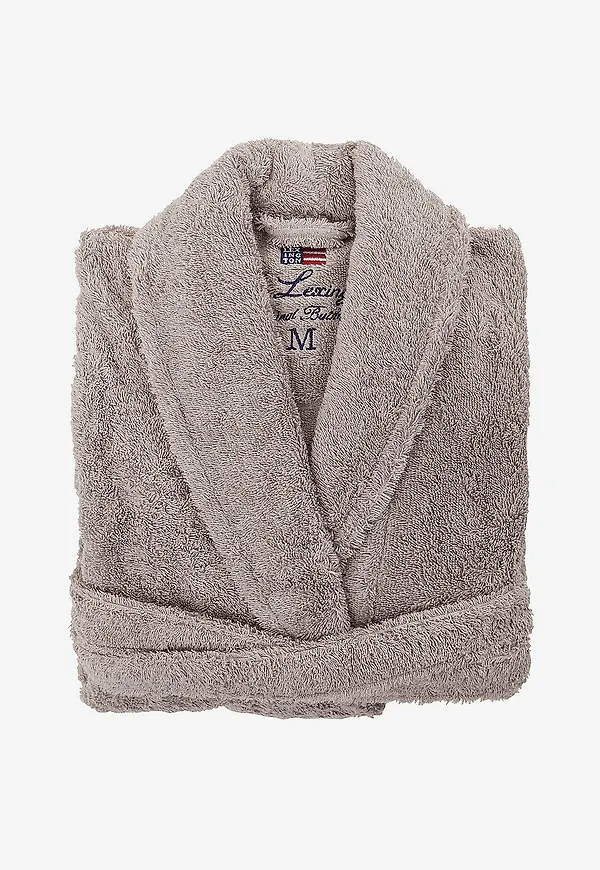 Lexington - Badrock Lexington Original Bathrobe - Grå