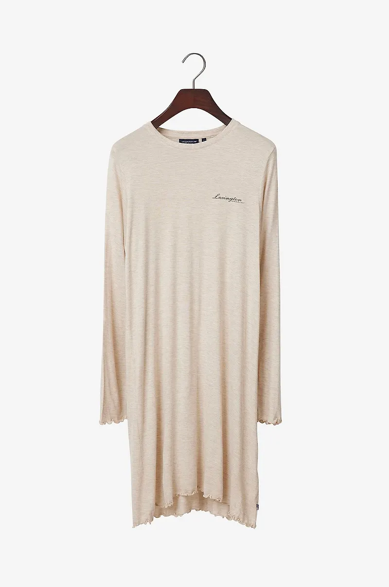 Lexington - Nattlinne i jersey av viskos/Modalblandning - Beige