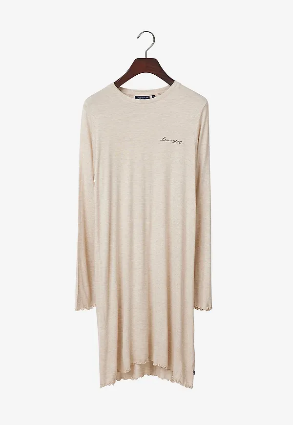 Lexington - Nattlinne i jersey av viskos/Modalblandning - Beige