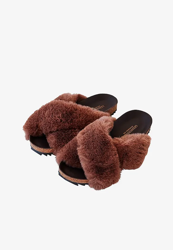 Lexington - Tofflor Camilla Slippers - Brun