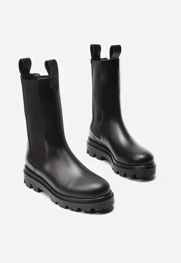 Lia Black Leather