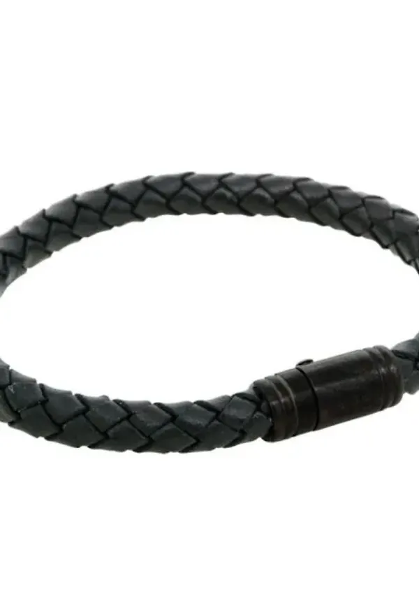 Liam Leather Bracelet Brown/gold