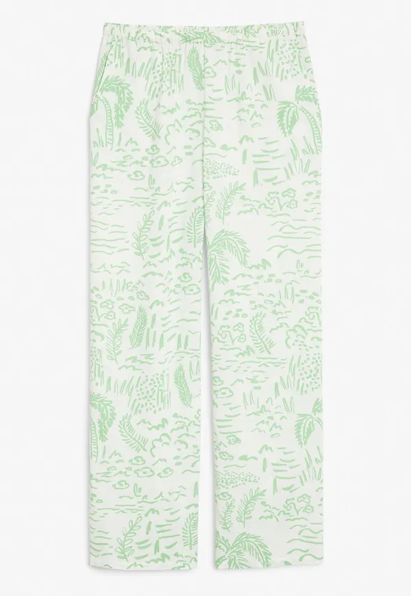 Light-weight trousers - Green