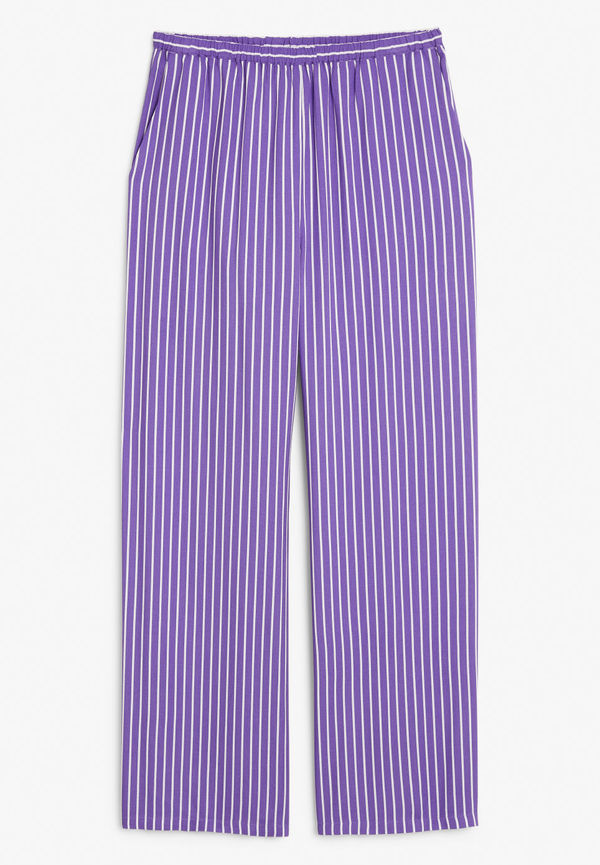 Light-weight trousers - Purple