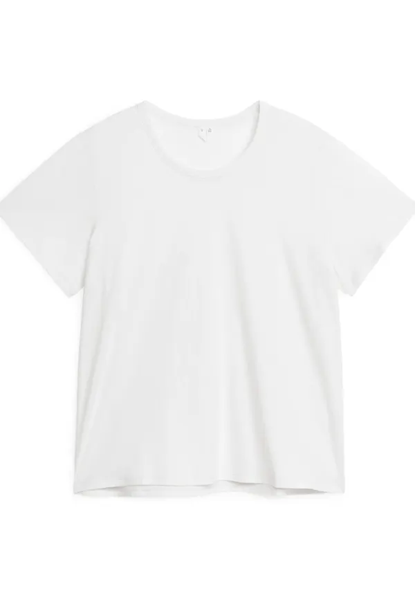 Lightweight Cotton T-Shirt - White