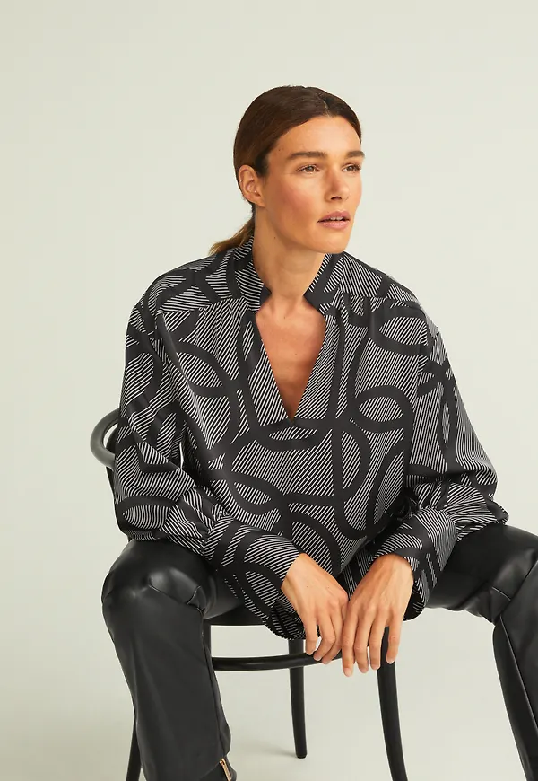 Lila blouse