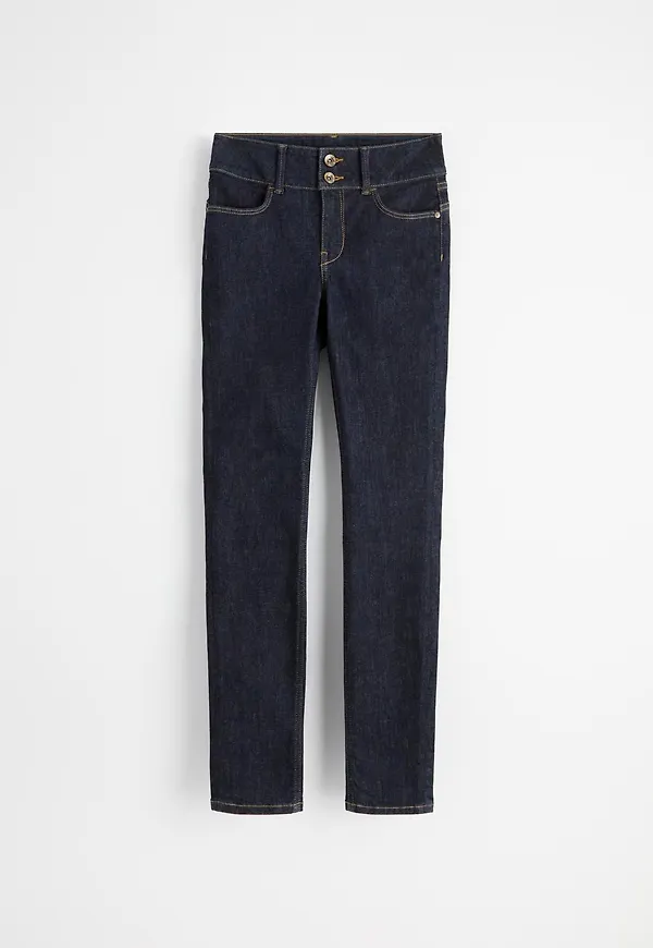LILLY Blå slim fit shapingjeans
