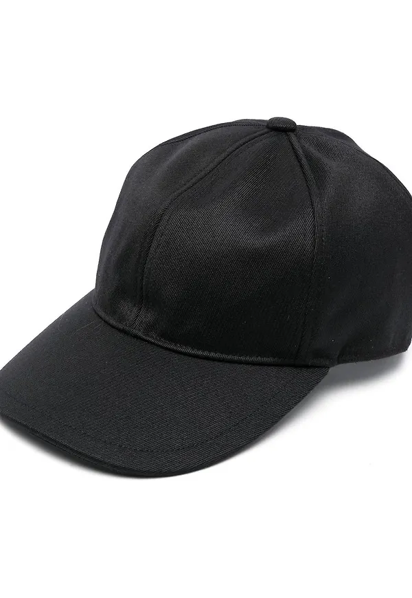 Limitato basebollkeps med märke - Svart
