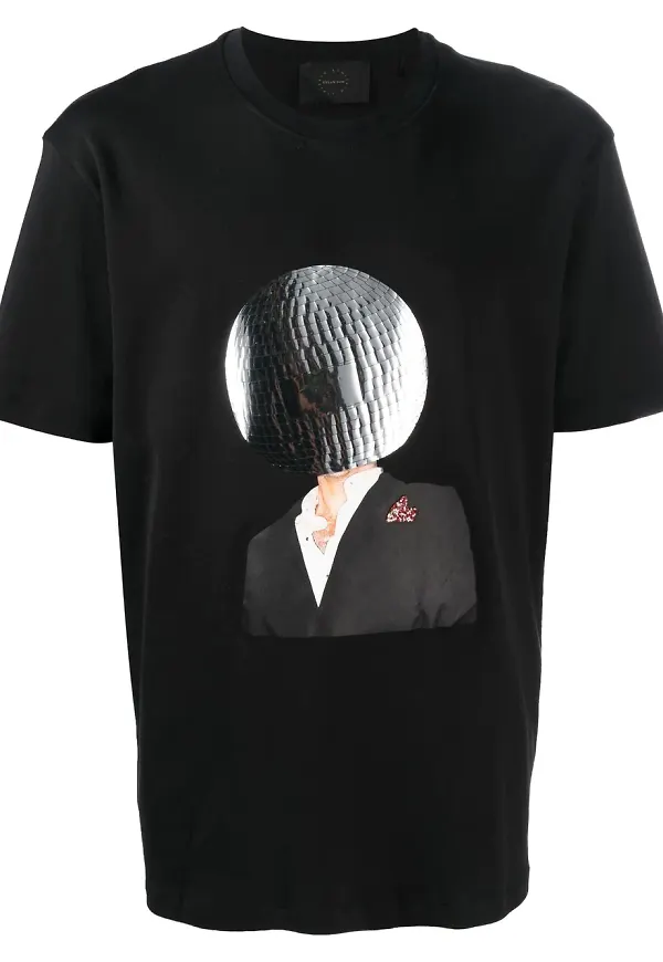 Limitato t-shirt med grafiskt tryck - Svart