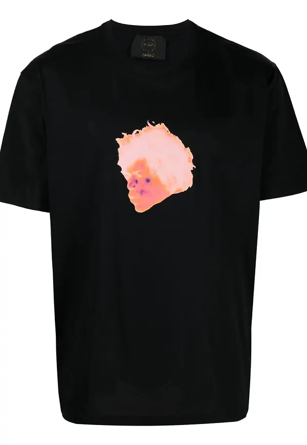 Limitato t-shirt med grafiskt tryck - Svart
