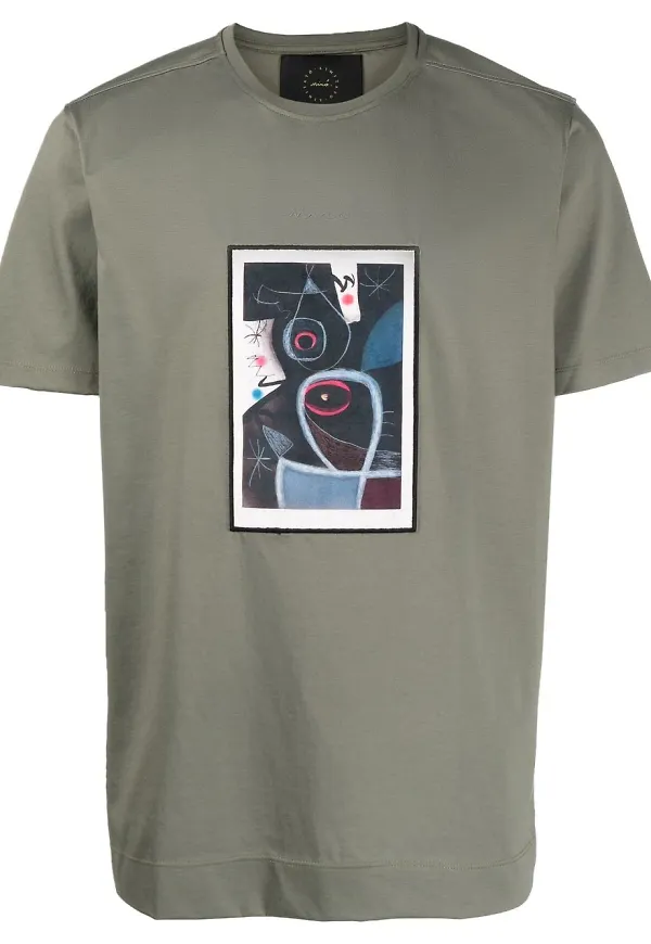 Limitato t-shirt med tryck - Grön