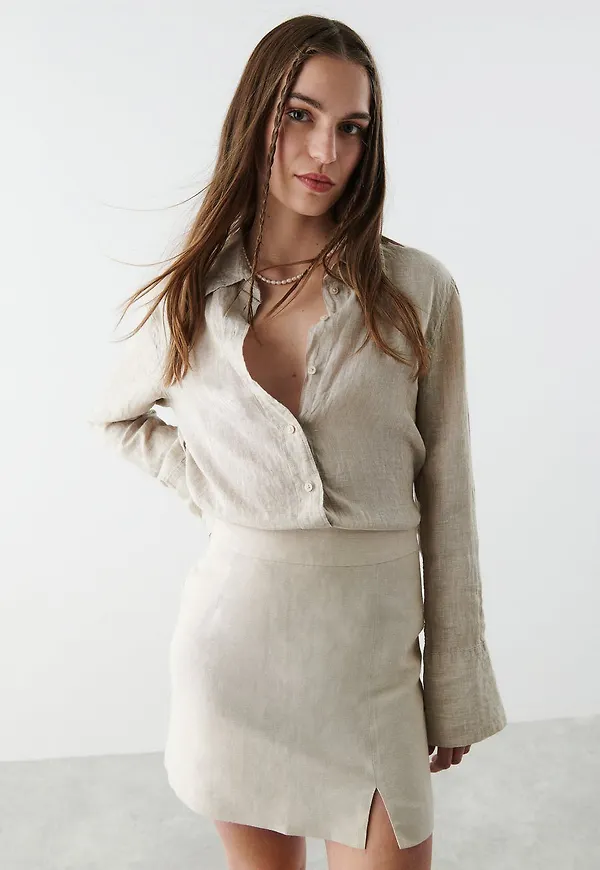 Lina linen skirt