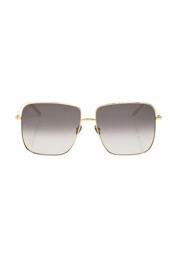 Linda Farrow Andoa sunglasees Grå, Dam