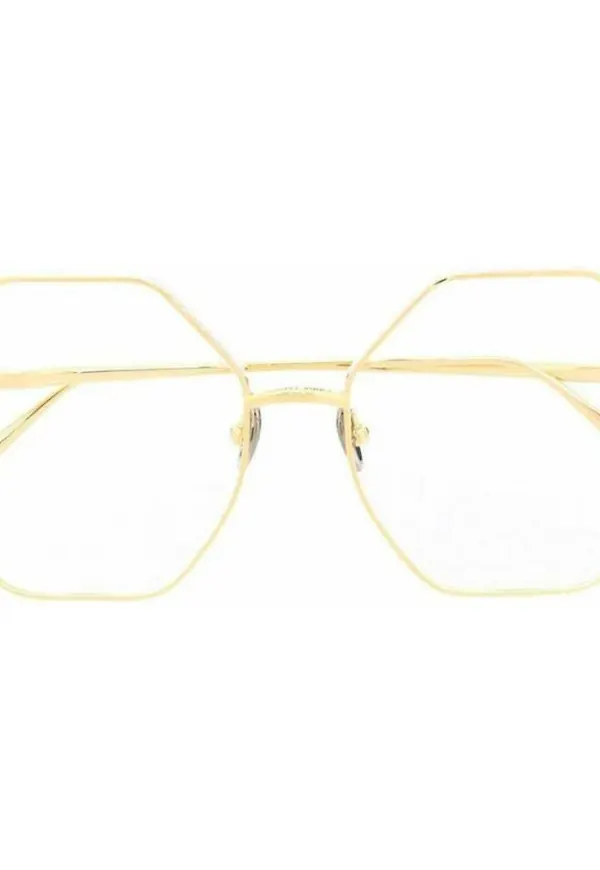 Linda Farrow Glasses Gul, Dam