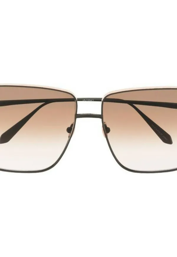 Linda Farrow Sunglasses Brun, Dam