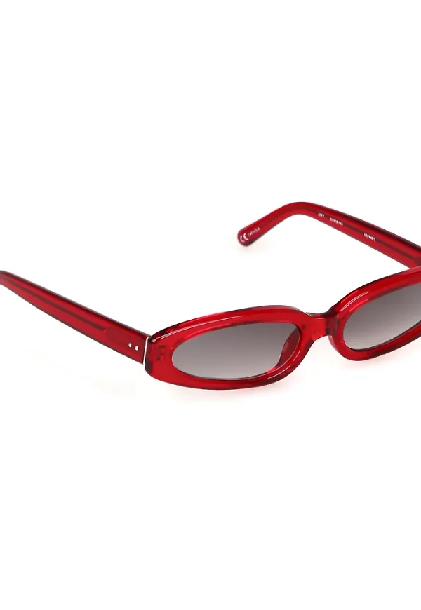Linda Farrow Sunglasses Röd, Dam
