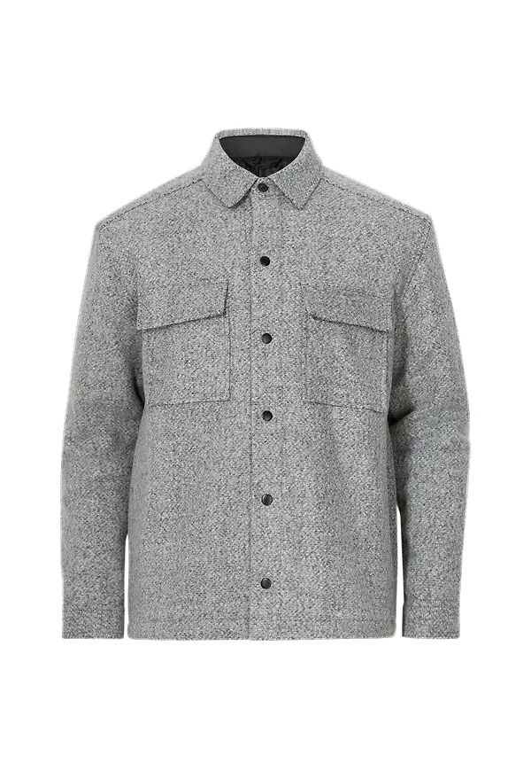 Lindbergh - Overshirt Padded - Grå - S