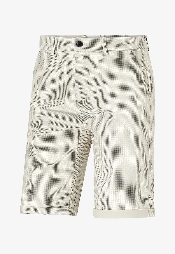 Lindbergh - Chinoshorts Superflex Aop Chino Shorts - Grå